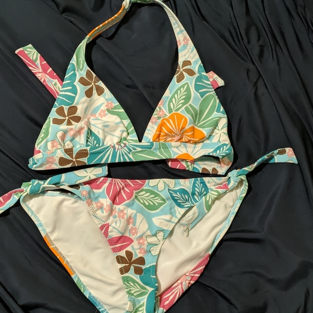 Tropical Print Bikini